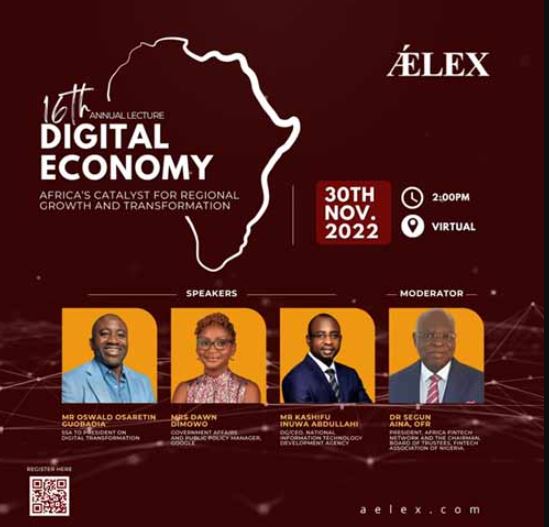 16th ǼLEX Lecture: Focus on digital technology for Africa’s growth